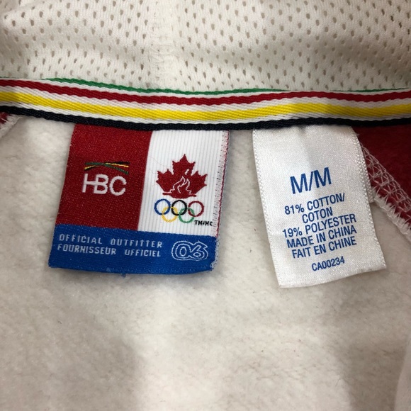 HBC Olympic team Canada 2006 half zip sweater - Picture 3 of 4